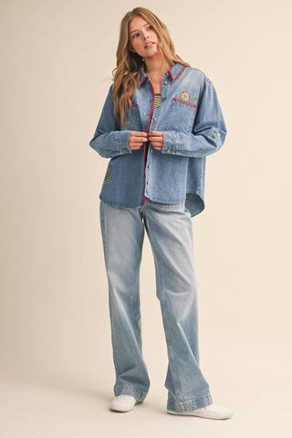 Coeur à Coeur Button Down - Sugar Co.