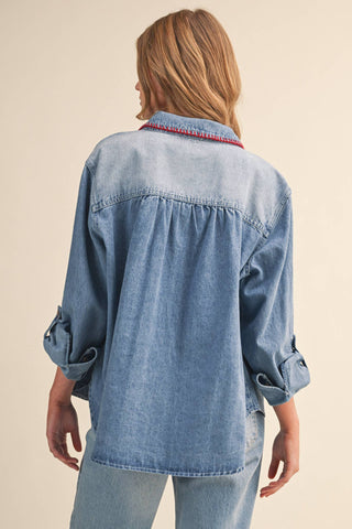 Coeur à Coeur Button Down - Sugar Co.
