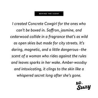 Concrete Cowgirl ⚡️ Perfume - Nontoxic Eau De Parfum 1.7oz - Sugar Co.