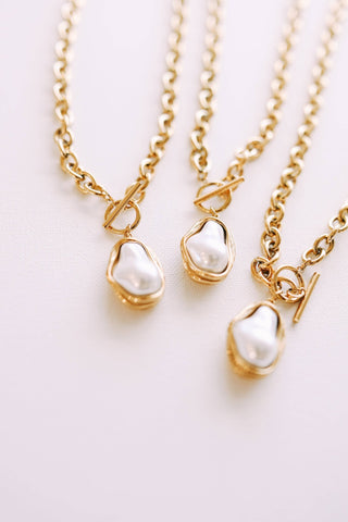 Cora Baroque Pearl Necklace - Sugar Co.
