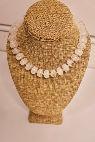 Crystal Coast Statement Necklace - Sugar Co.