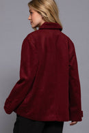 Burgundy Bliss Jacket