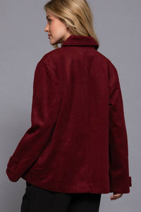 Burgundy Bliss Jacket