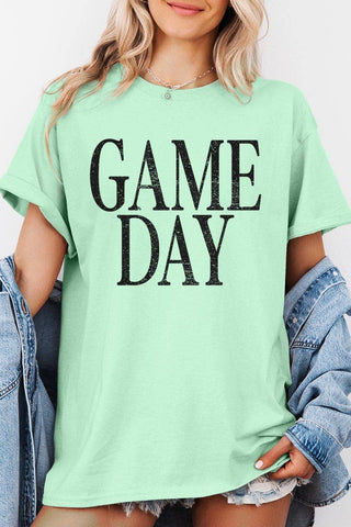 Classic Game Day Graphic Heavy Cotton Tee: NATURAL