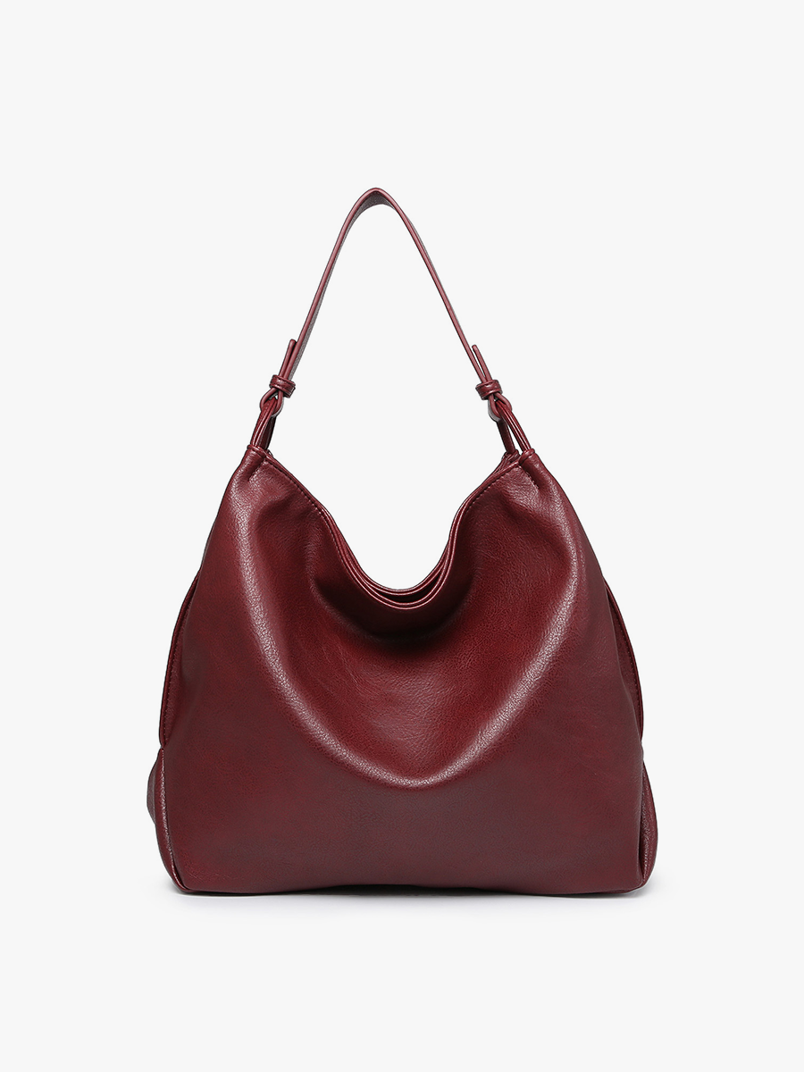 Gina Tote: Burgundy
