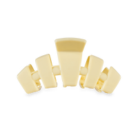 Classic Hair Clip | Medium | Butter Yellow