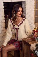 The Clara Ribbon Sweater