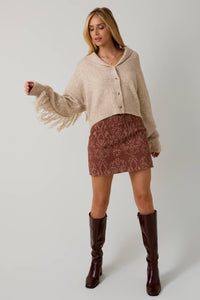 Harvest Print Skirt