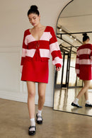Berry Twist Cardi