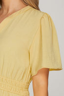 Daisy Ruffle Hem Dress - Sugar Co.