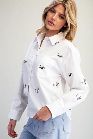 Darling Duck Shirt - Sugar Co.