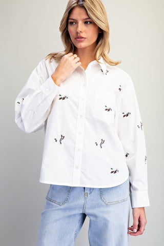 Darling Duck Shirt - Sugar Co.