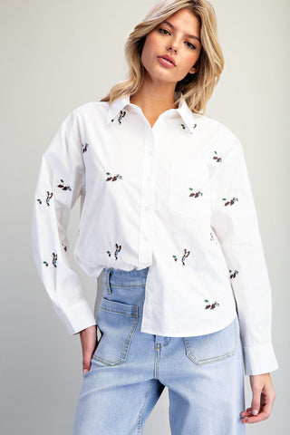 Darling Duck Shirt - Sugar Co.
