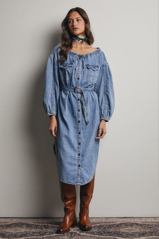 Dawson Denim Dress - Sugar Co.