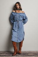 Dawson Denim Dress - Sugar Co.