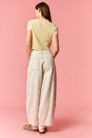 Daydream Dot Wide Barrel Pant - Sugar Co.