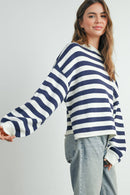 Lemon Striped Sweater