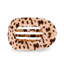 Round Flat Hair Clip | Large | Blonde Tortoise