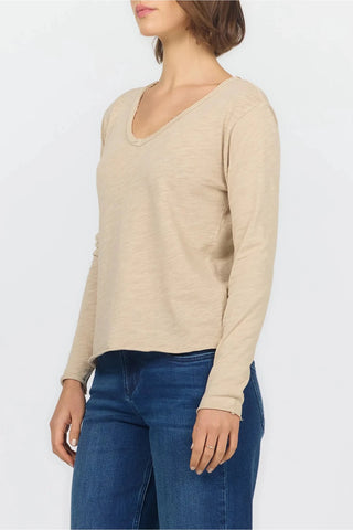 Dear John Vanya Long Sleeve in Dune - Sugar Co.