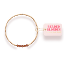 Cocoa Brown Kim Bracelet: Standard 6.75 inch