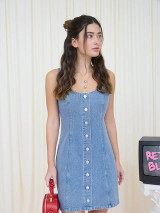 Denim Darling Dress - Sugar Co.
