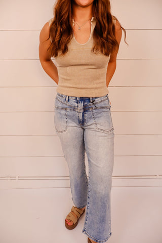Desert Days Ribbed Tank - Sugar Co.