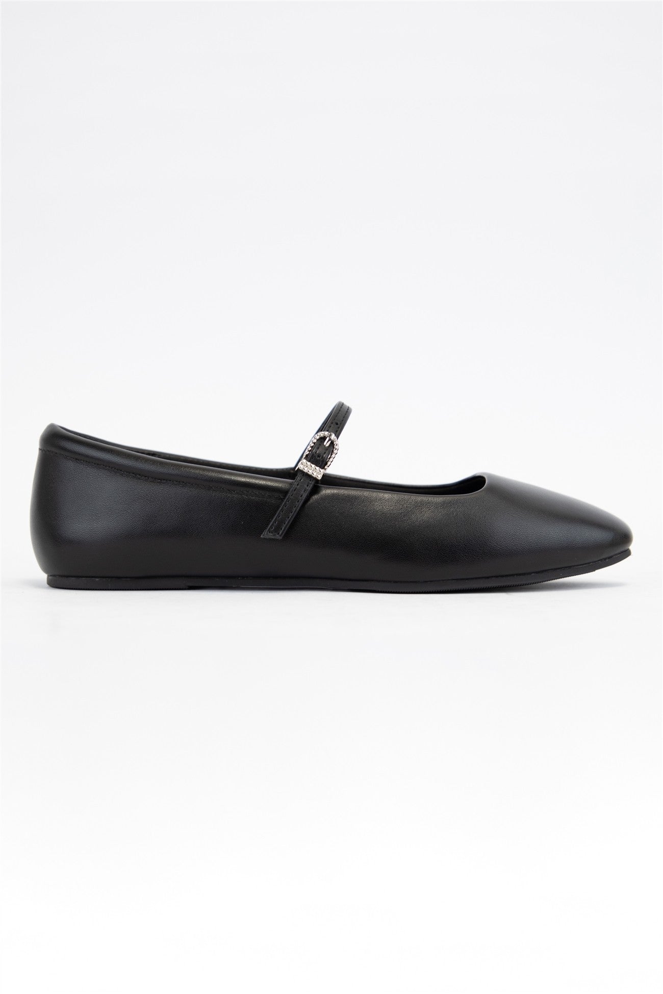 Autumn Belle Mary Jane Flats Black
