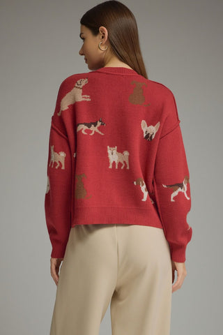 Dog Lovers Cardigan - Sugar Co.