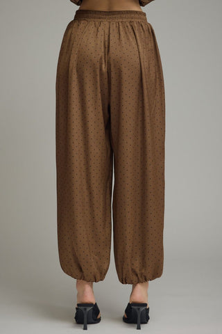 Dot About It Pants - Brown - Sugar Co.