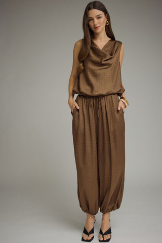 Dot About It Pants - Brown - Sugar Co.