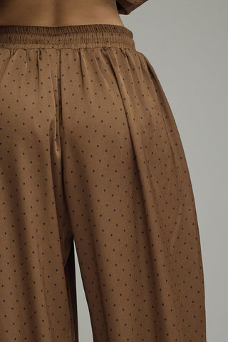 Dot About It Pants - Brown - Sugar Co.