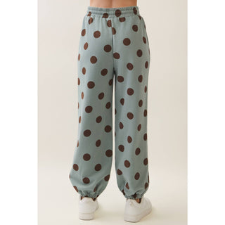 Dot About It Polka Dot Sweatpants - Sugar Co.
