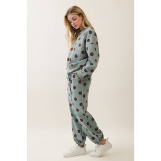 Dot About It Polka Dot Sweatpants - Sugar Co.