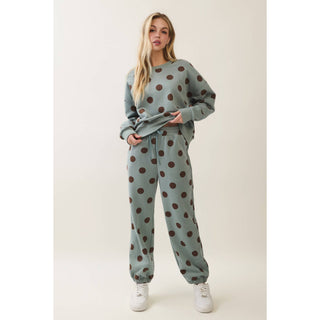 Dot About It Polka Dot Sweatshirt - Sugar Co.