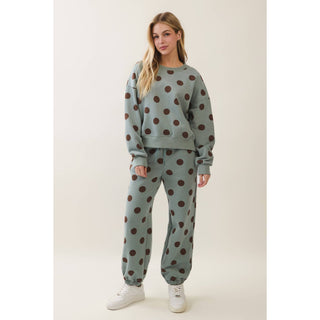 Dot About It Polka Dot Sweatshirt - Sugar Co.