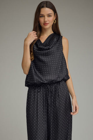 Dot About It Top Brown - Sugar Co.