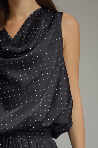 Dot About It Top Brown - Sugar Co.