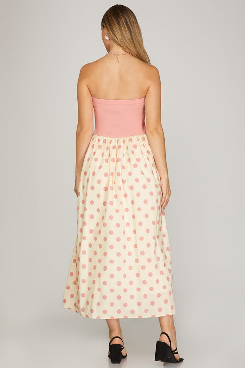 Dot Darling Midi Pink - Sugar Co.