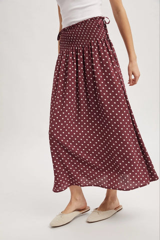 Dot Darling Midi Skirt - Sugar Co.