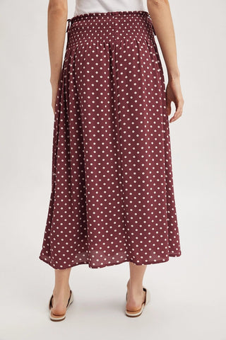 Dot Darling Midi Skirt - Sugar Co.