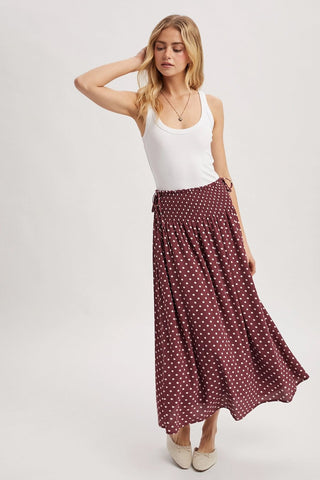 Dot Darling Midi Skirt - Sugar Co.