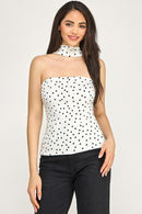 Dot & Drape Top - Sugar Co.