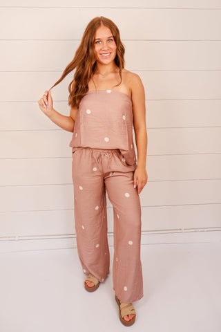 Dottie Darling Pants Mocha - Sugar Co.