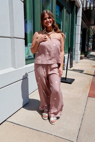 Dottie Darling Pants Mocha - Sugar Co.