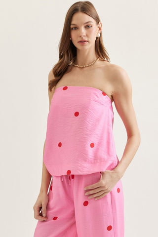 Dottie Darling Strapless Top - Sugar Co.