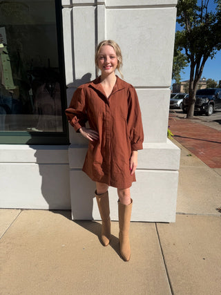 Downtown Shift Dress - Sugar Co.