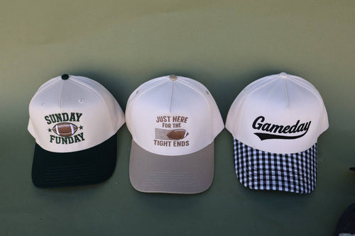 Just here for the tight ends football hat