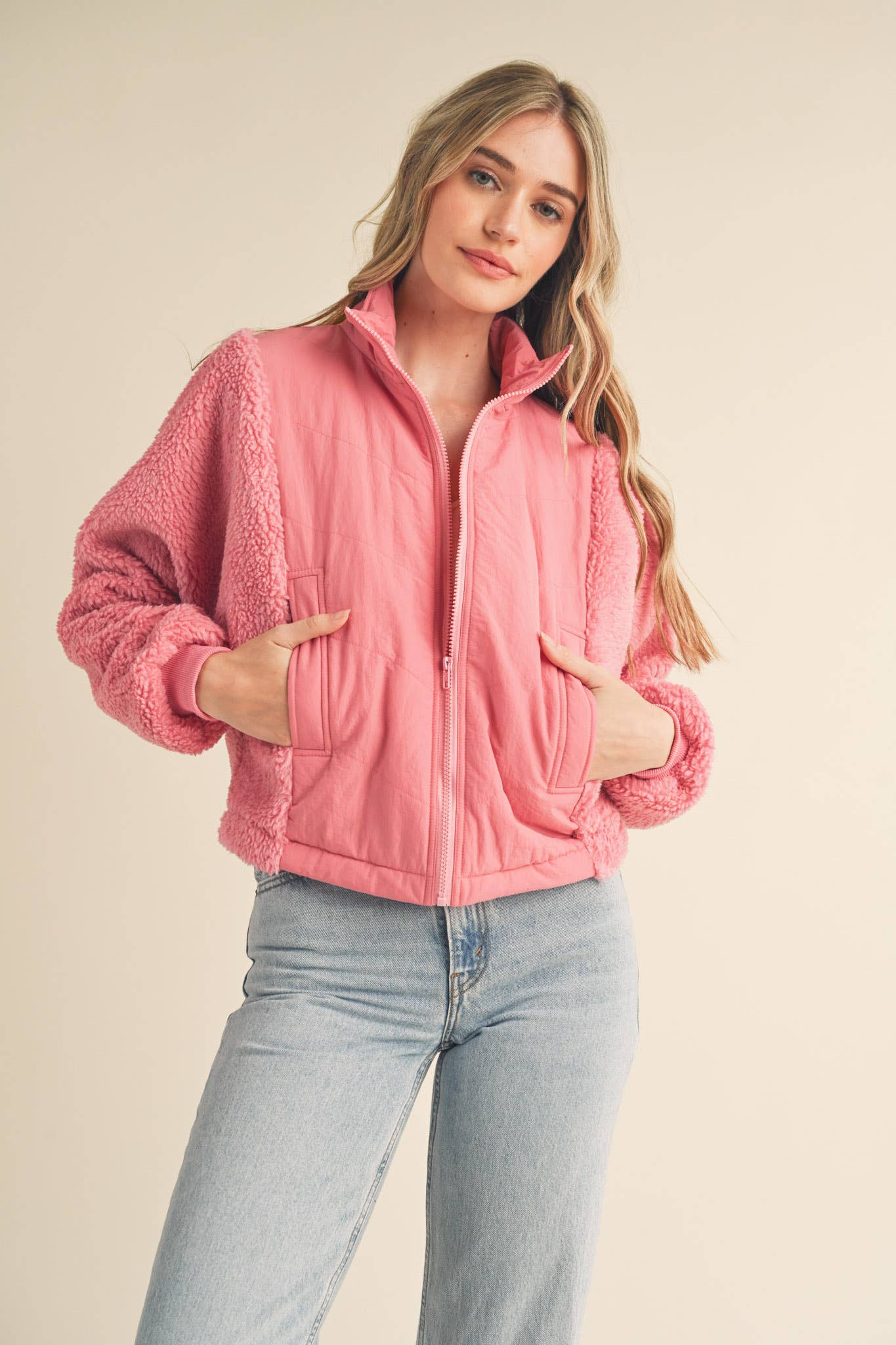 Mixed Media Jacket