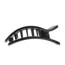 Flat Rectangle Hair Clip | Large | Jet Black