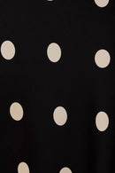 Polka Dot Midi Skirt